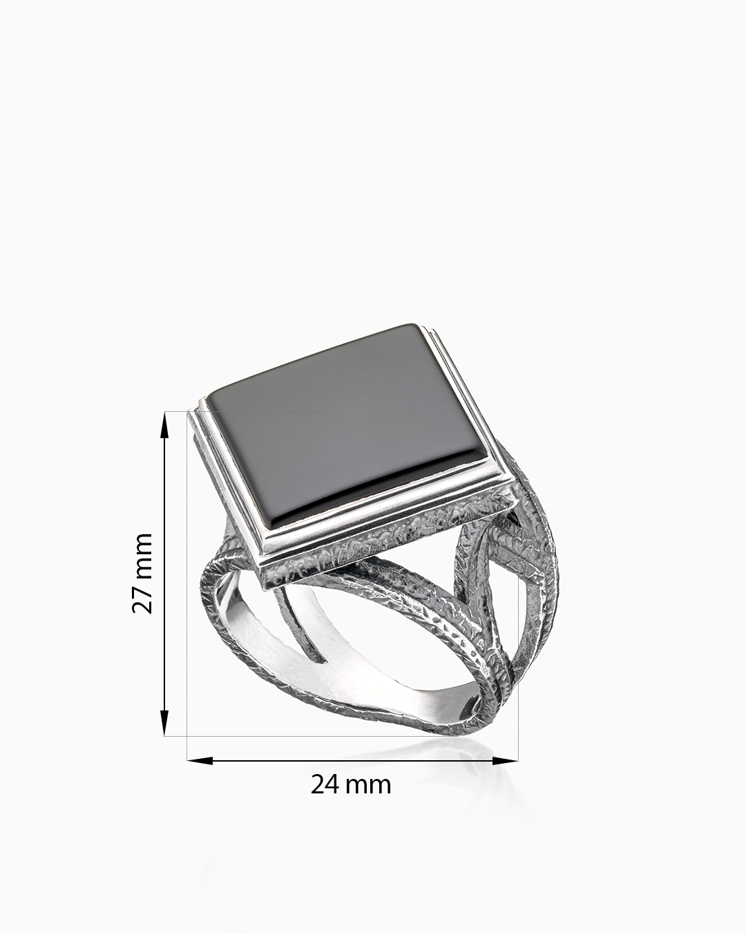 Серебряное кольцо «Полуночный Лес» | Ювелирные украшения Sarkissian - фото 16