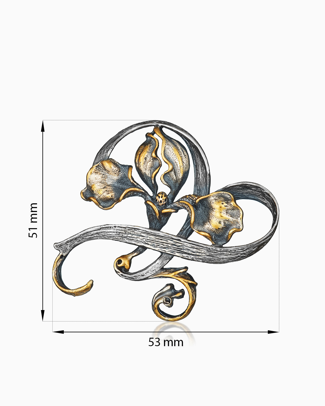 Серебряная брошь «Геральдика» | Ювелирные украшения Sarkissian - фото 16