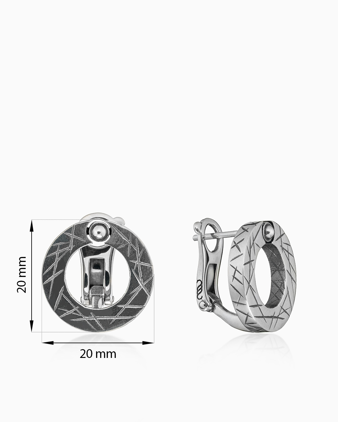 Серебряные серьги - фото 2