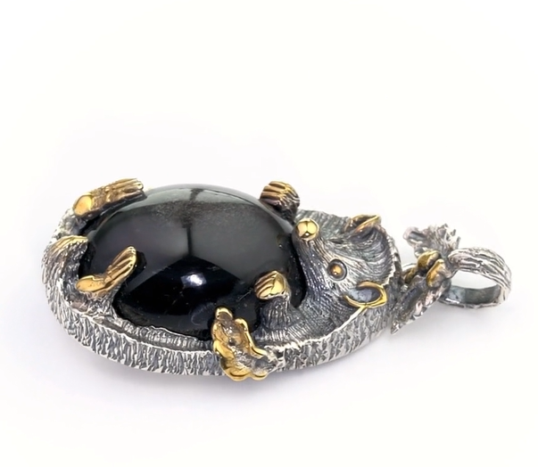 Серебряная подвеска «Хранитель» | Ювелирные украшения Sarkissian - фото 6 d