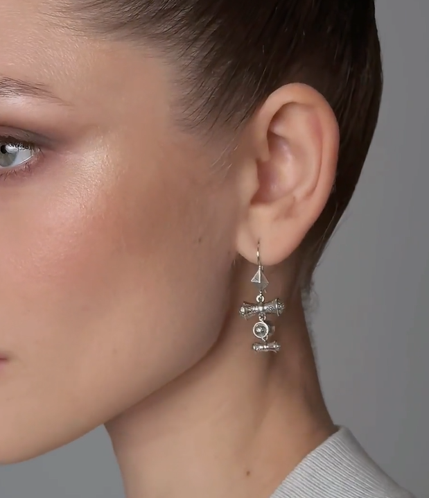 Серьги из серебра | Ювелирные украшения Sarkissian - фото 8 d