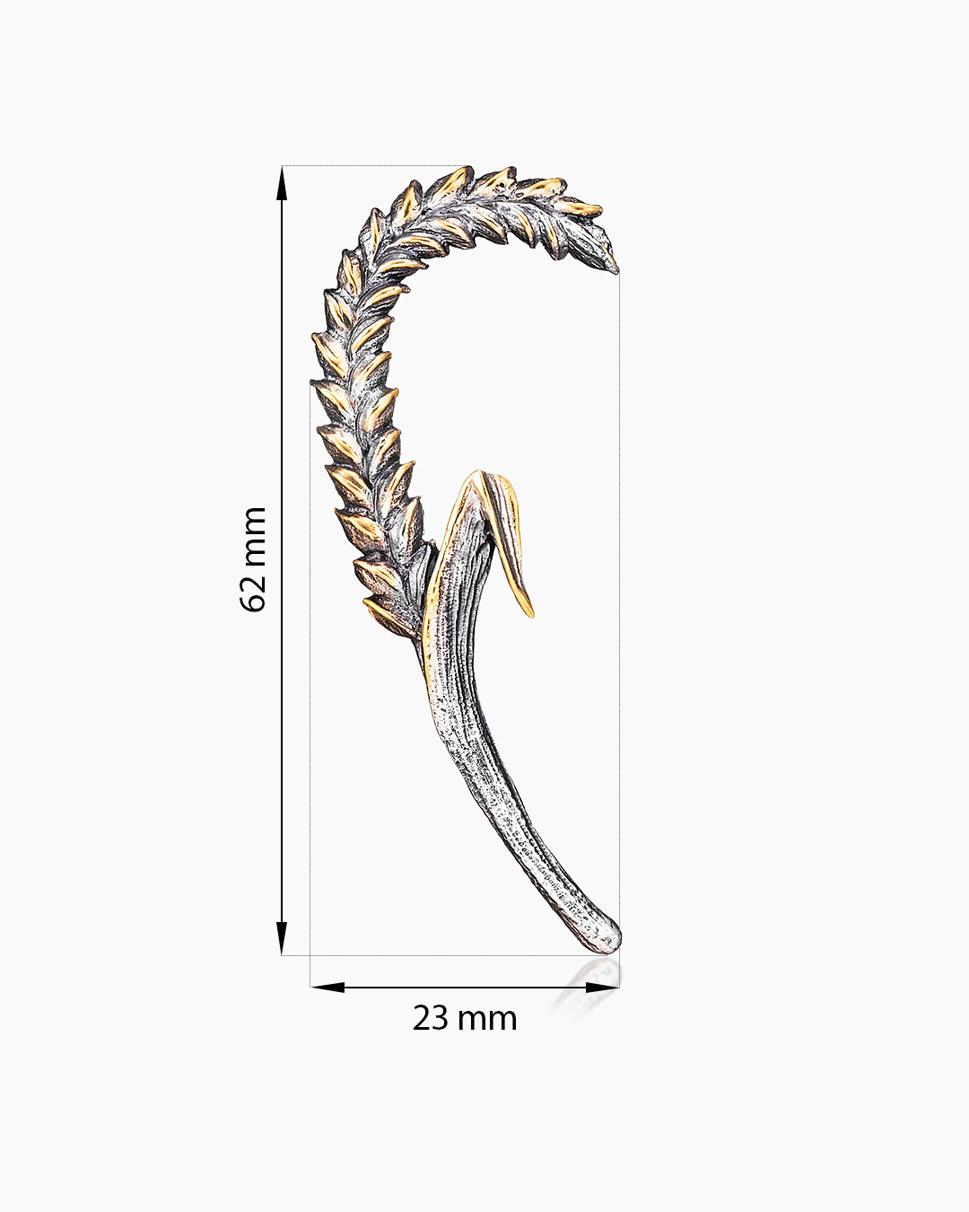 Серебряная брошь «Шепот Ветра» | Ювелирные украшения Sarkissian - фото 10