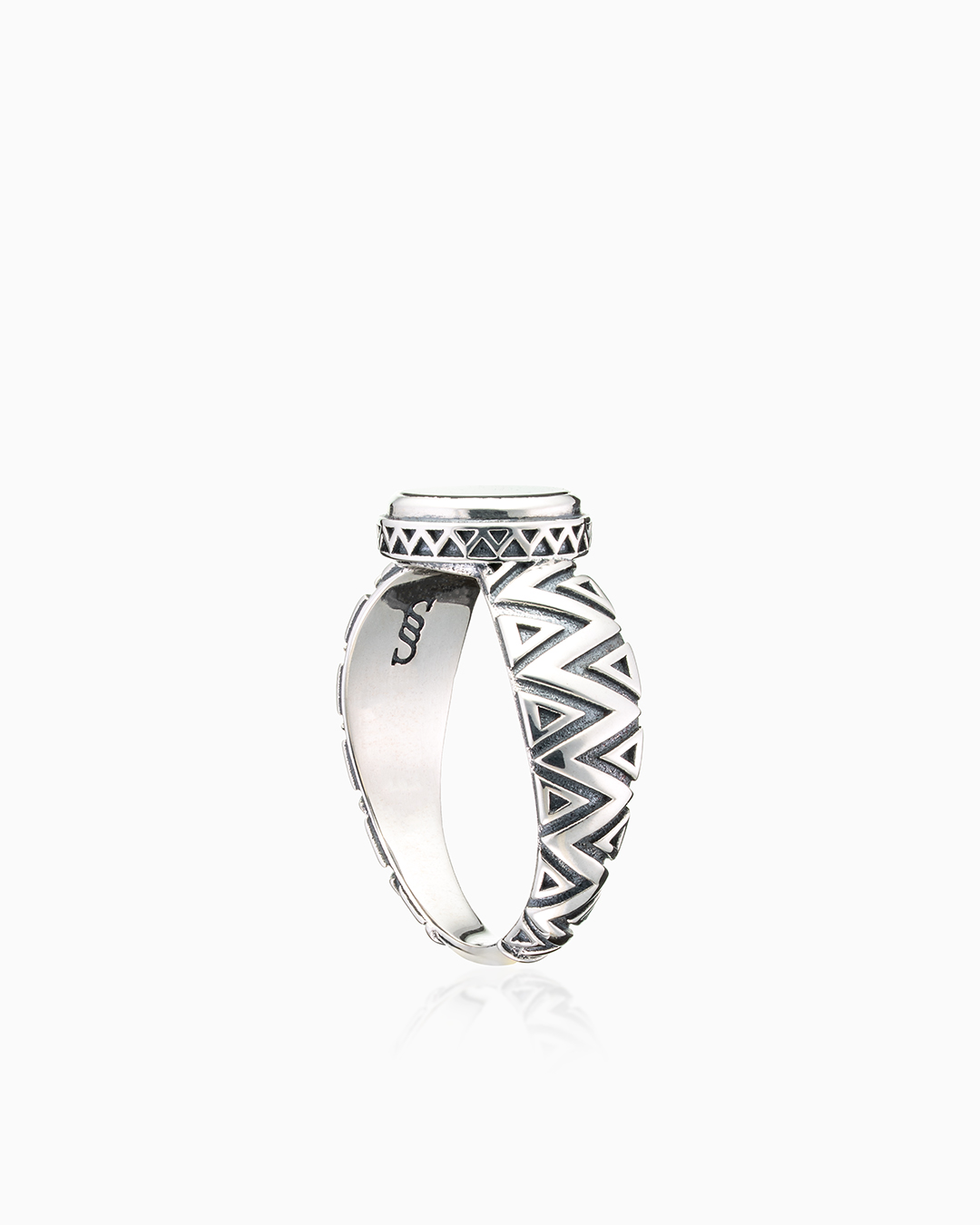 Кольцо из серебра с камнем оникс | Ювелирные украшения Sarkissian - фото 14