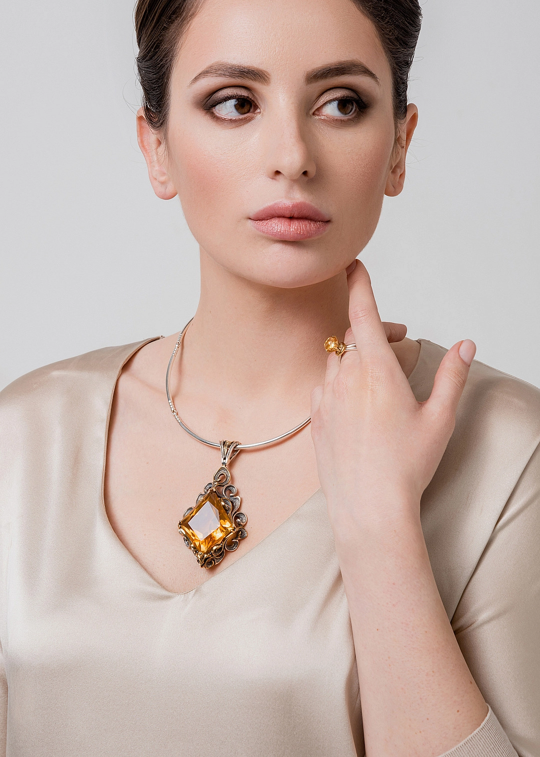 Серебряное кольцо «Искра» | Ювелирные украшения Sarkissian - фото 10