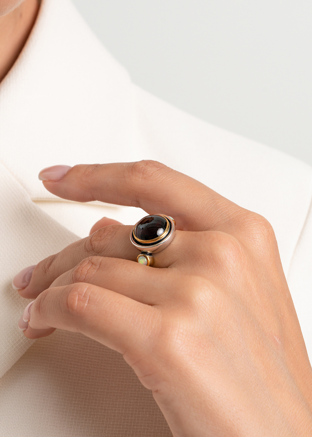 Серебряное кольцо «Шарм» | Ювелирные украшения Sarkissian - фото 9