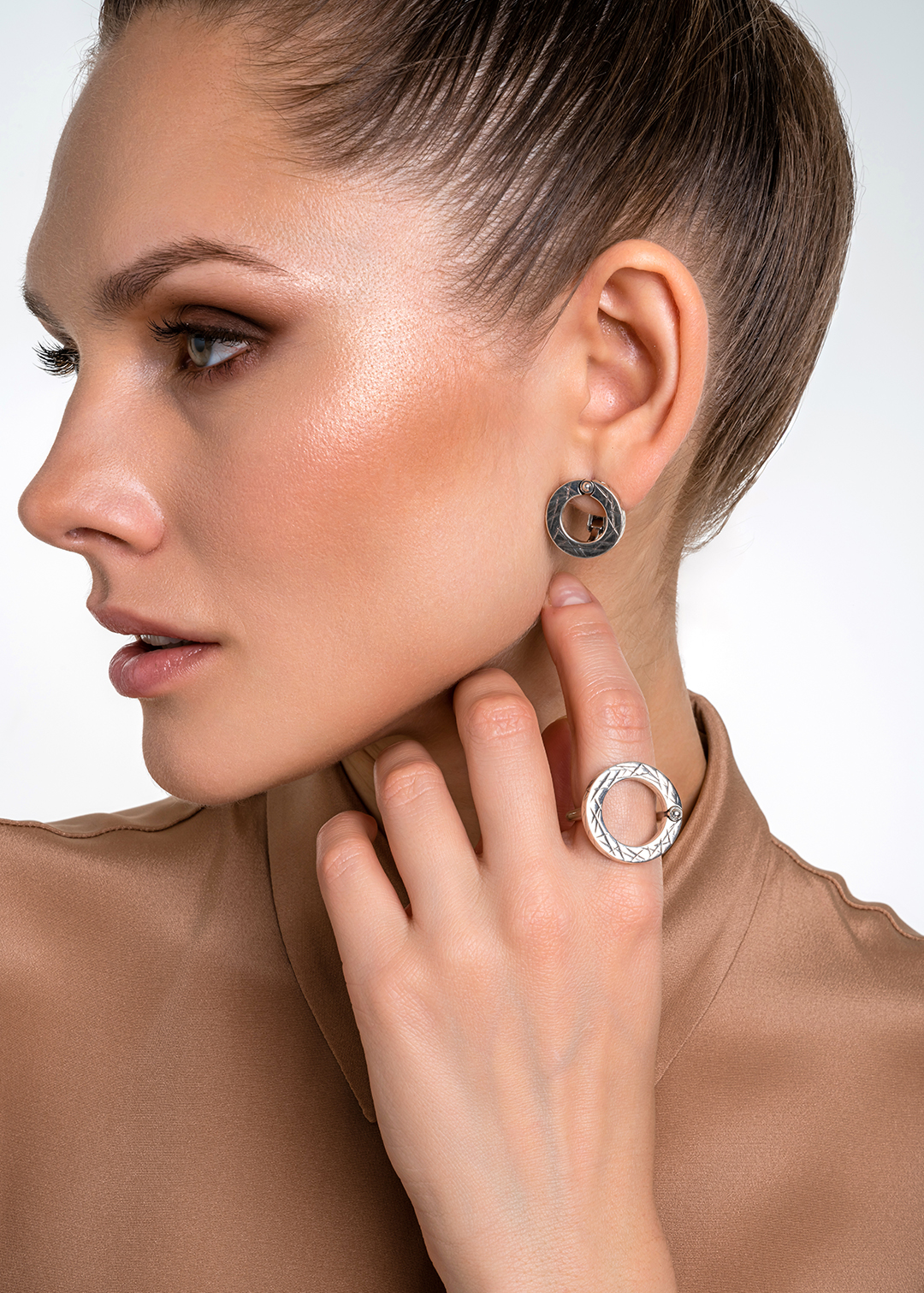 Серебряные серьги | Ювелирные украшения Sarkissian - фото 12