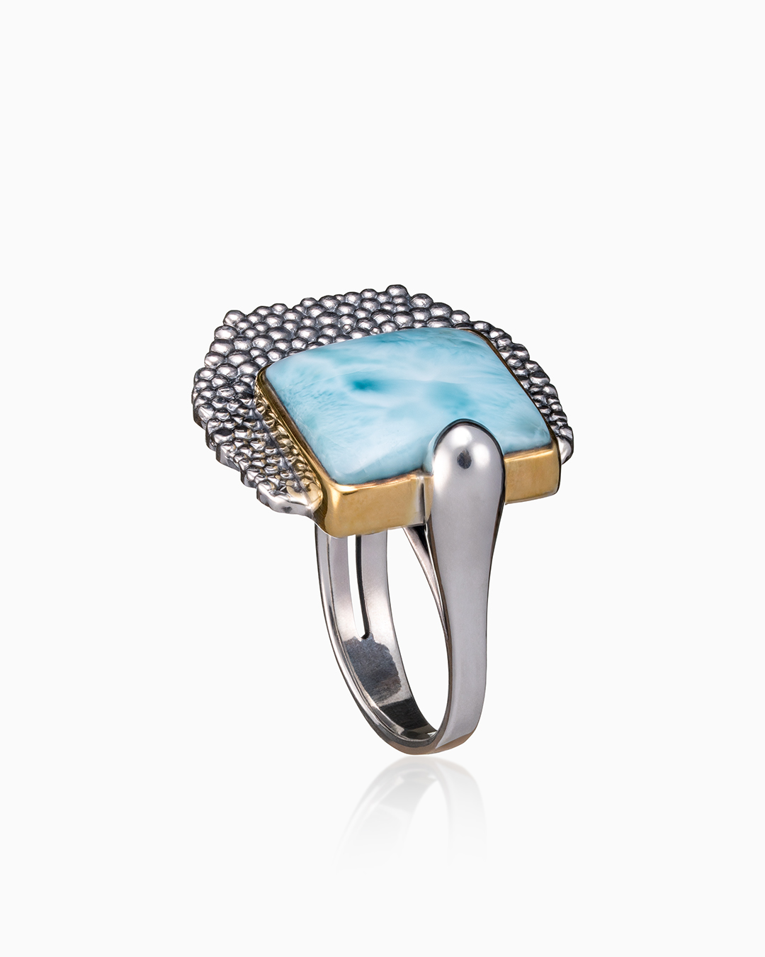 Серебряное кольцо «Небесный Пруд» - фото 2