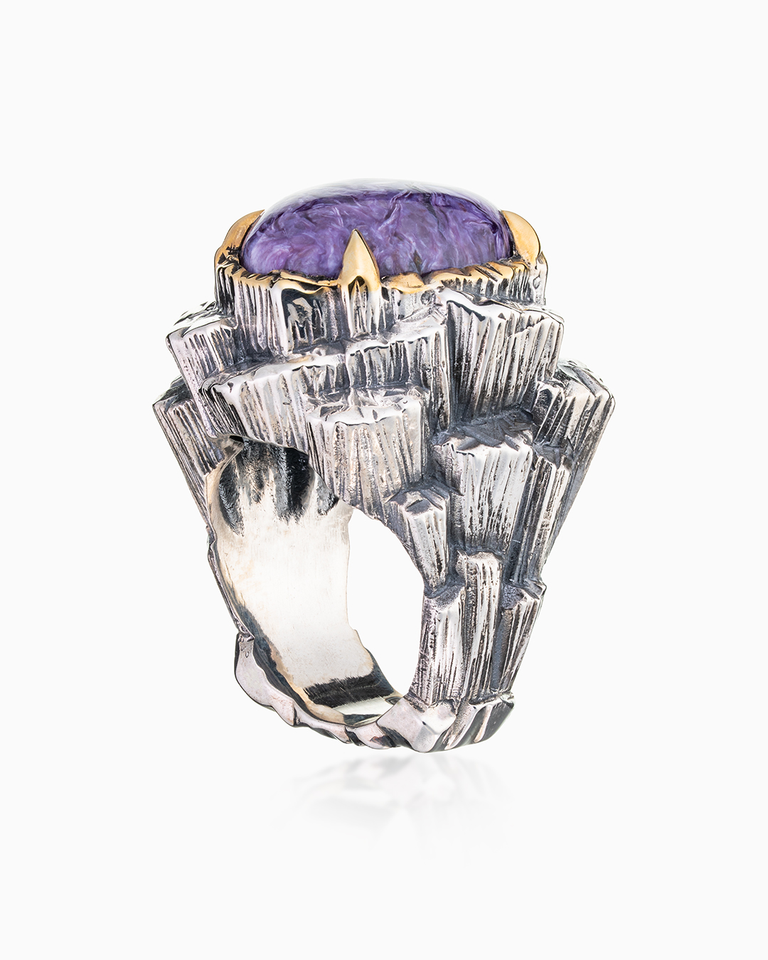 Серебряное кольцо «Пурпурная Галактика» | Ювелирные украшения Sarkissian - фото 7