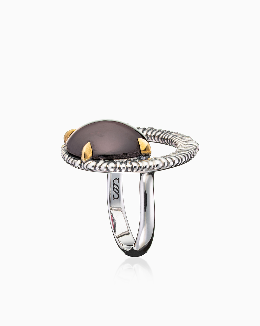 Кольцо из серебра с камнем гранат | Ювелирные украшения Sarkissian - фото 22