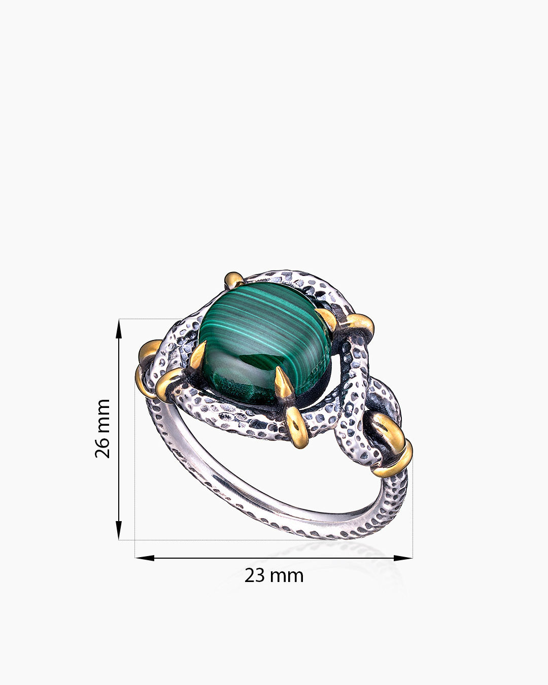 Серебряное кольцо «Ламинария» | Ювелирные украшения Sarkissian - фото 16