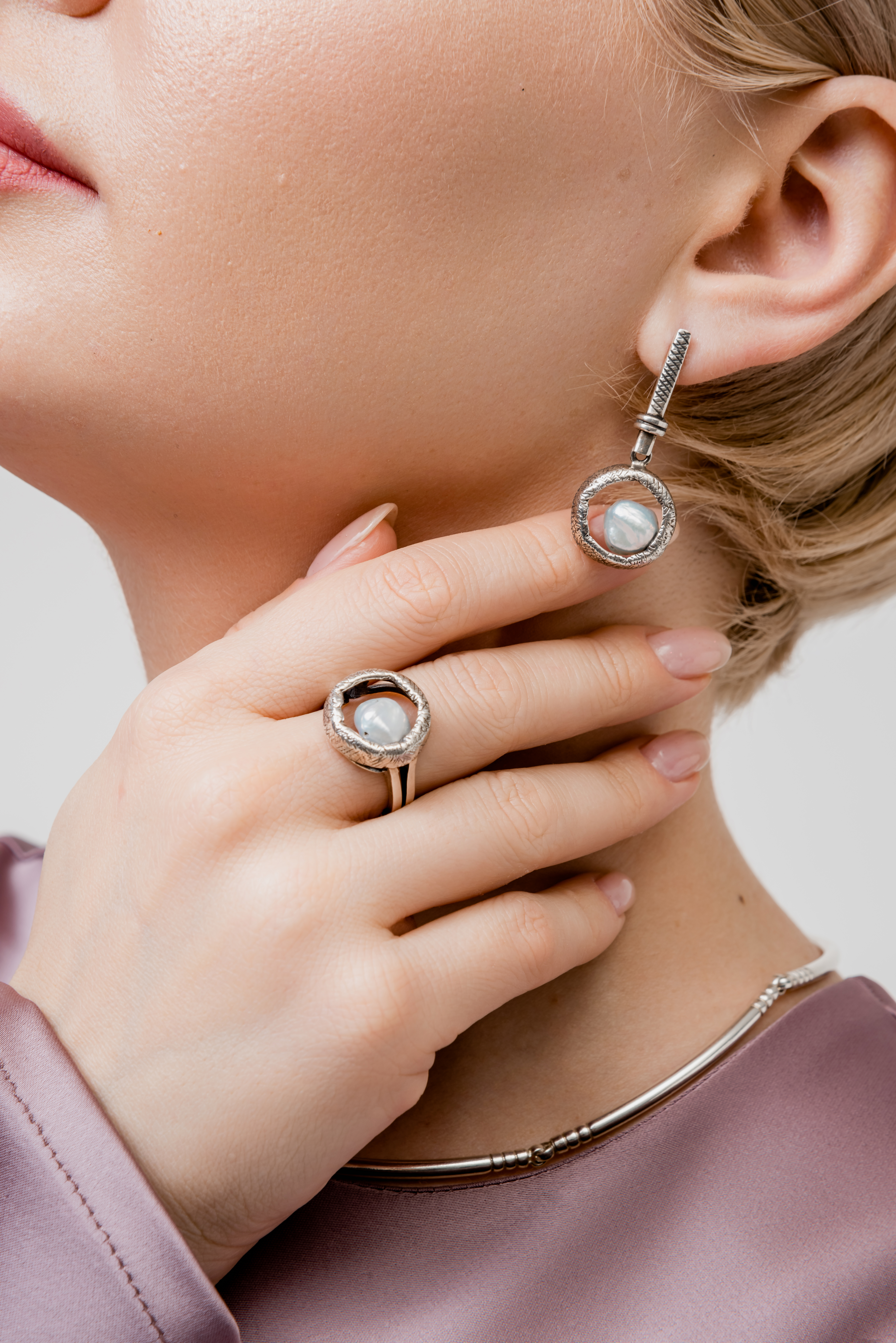 Серебряное кольцо "Жемчужный Клад" | Ювелирные украшения Sarkissian - фото 8