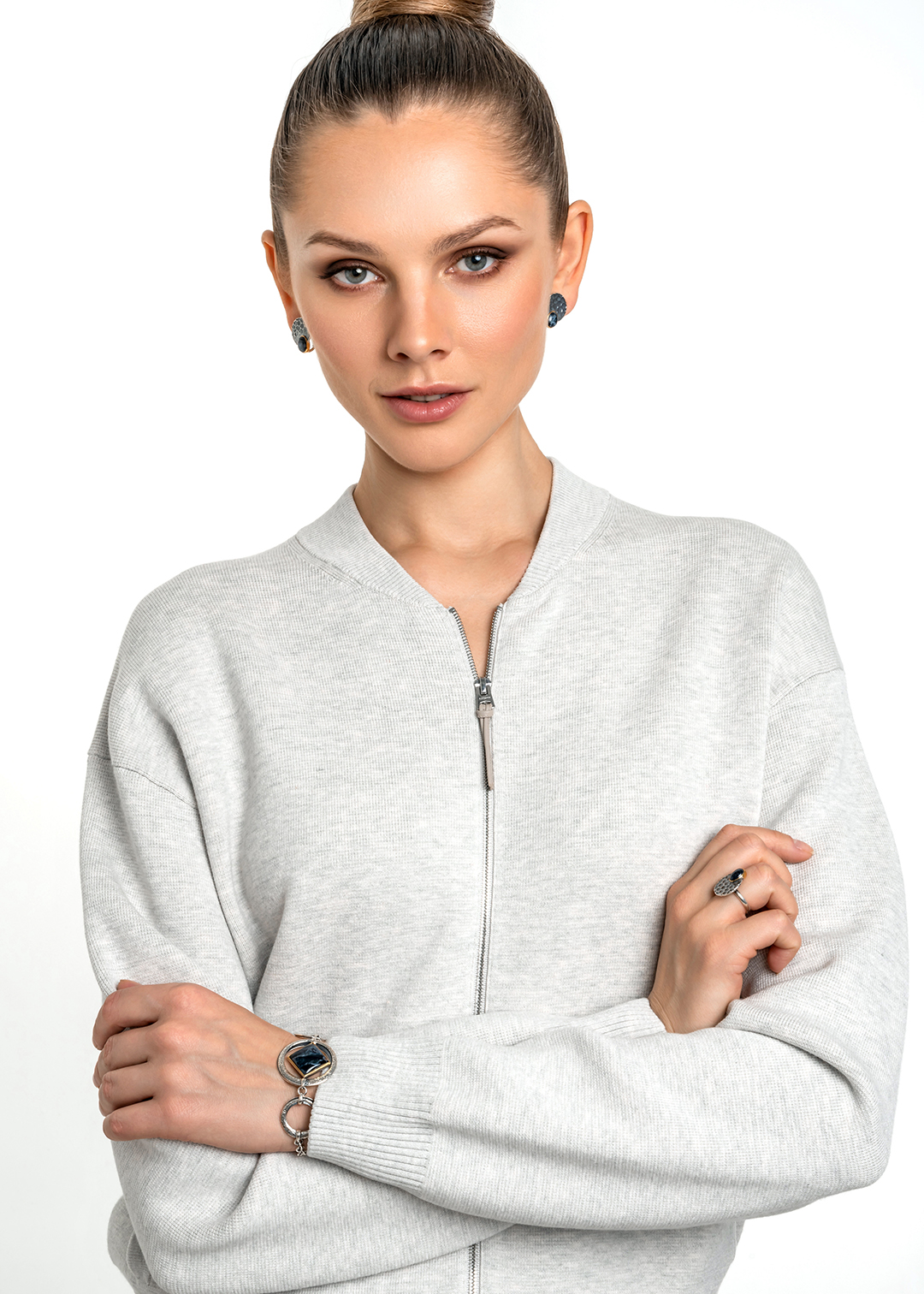 Браслет из серебра с камнем питерсит | Ювелирные украшения Sarkissian - фото 12