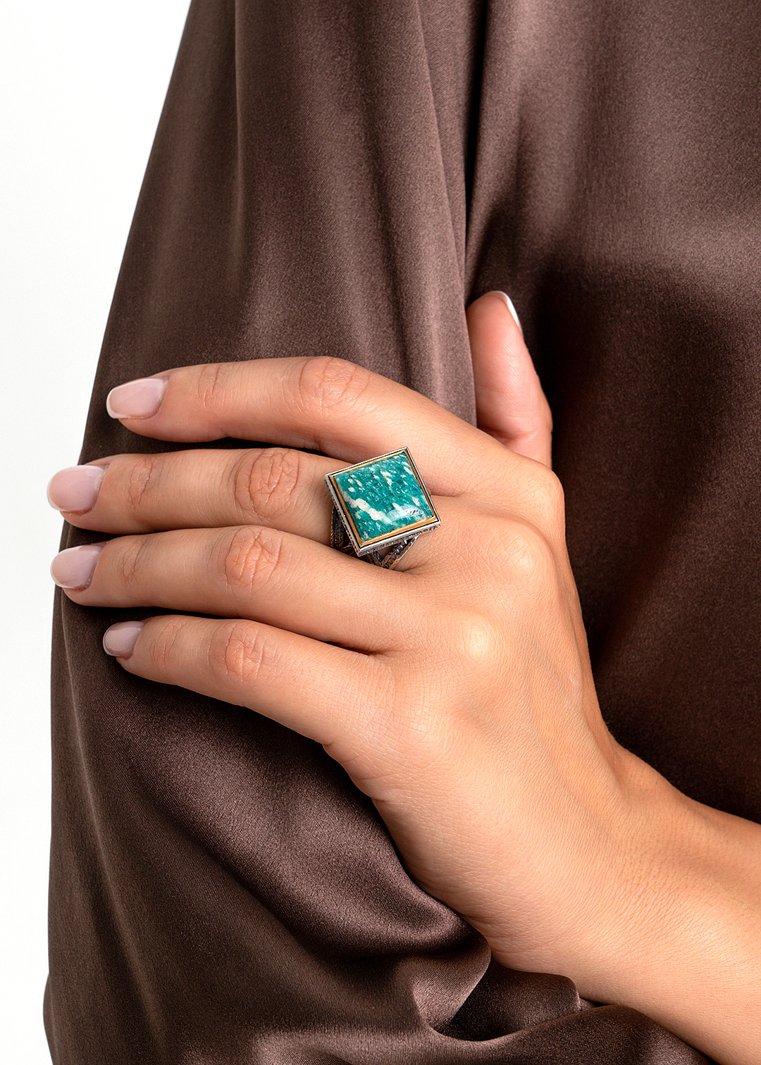 Серебряное кольцо «Рассветный Лес» | Ювелирные украшения Sarkissian - фото 11