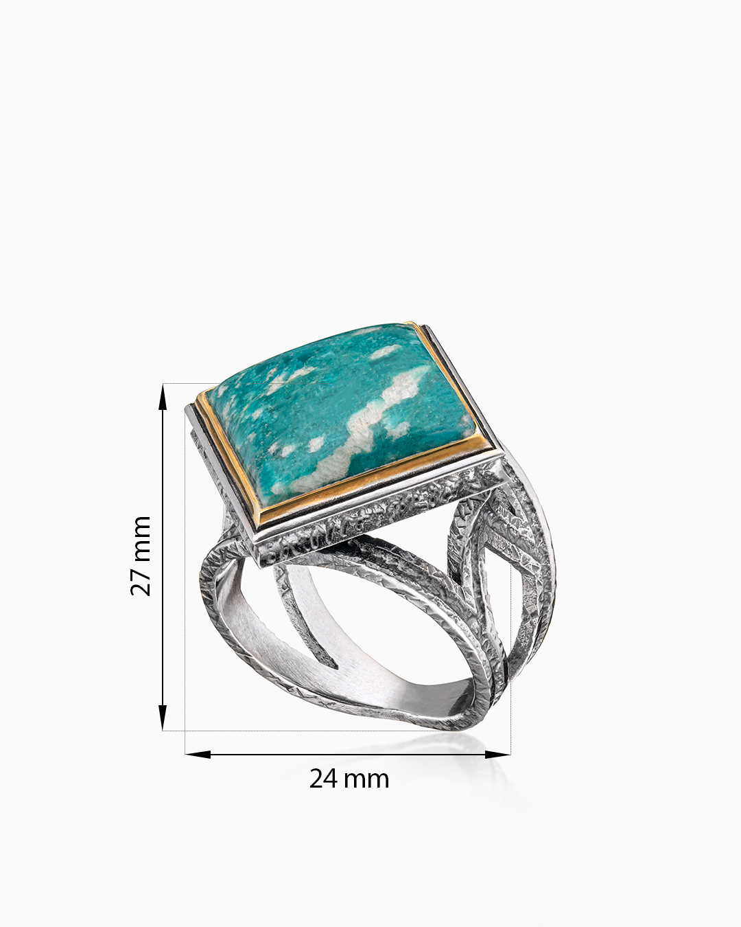 Серебряное кольцо «Рассветный Лес» | Ювелирные украшения Sarkissian - фото 16
