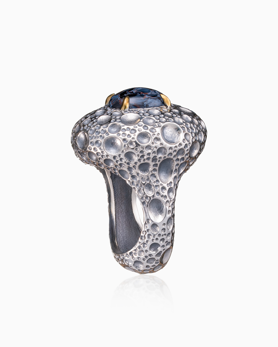 Серебряное кольцо «Лунный Сателлит» | Ювелирные украшения Sarkissian - фото 16