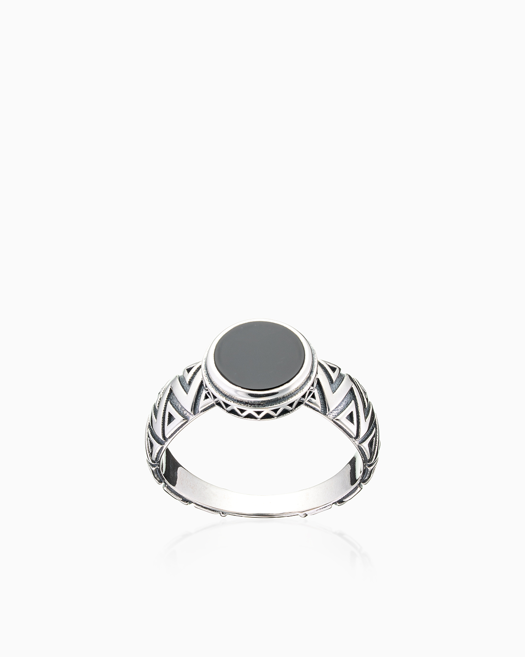 Кольцо из серебра с камнем оникс | Ювелирные украшения Sarkissian - фото 13