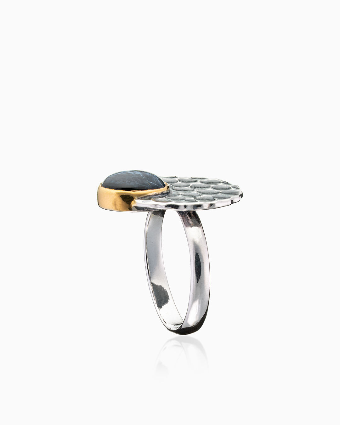 Кольцо из серебра с камнем питерсит | Ювелирные украшения Sarkissian - фото 18