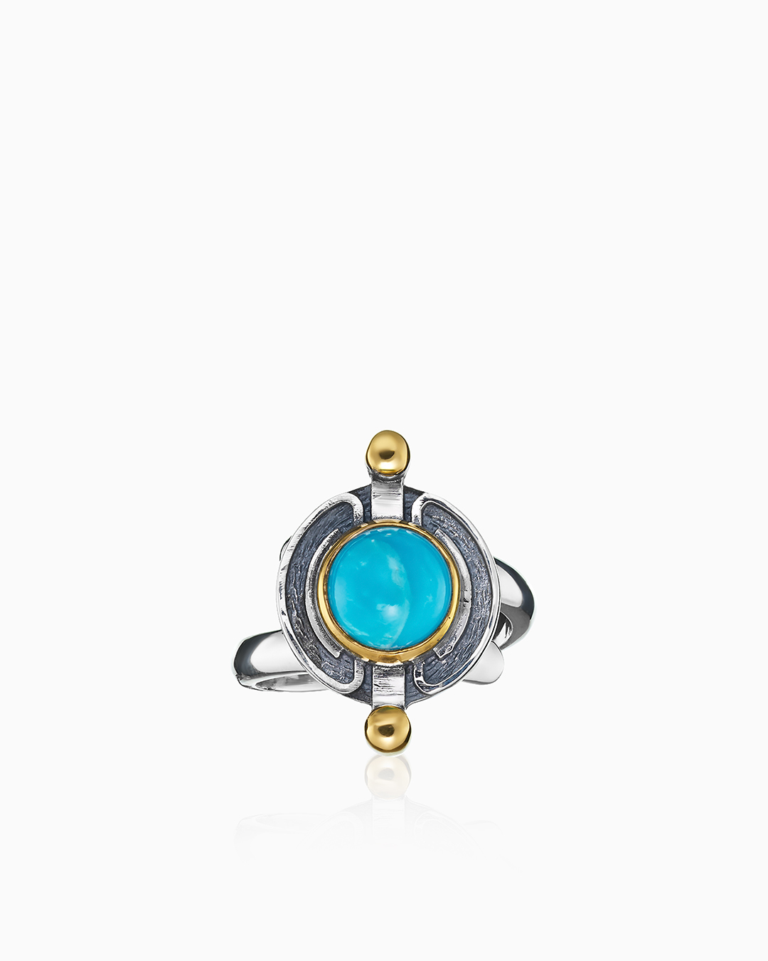 Серебряное кольцо «Небесная Кассиопея» - фото 2