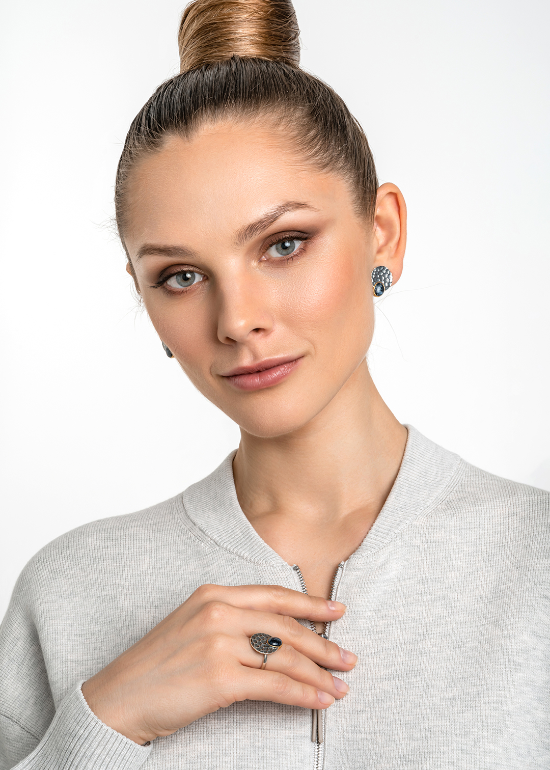 Кольцо из серебра с камнем питерсит | Ювелирные украшения Sarkissian - фото 15