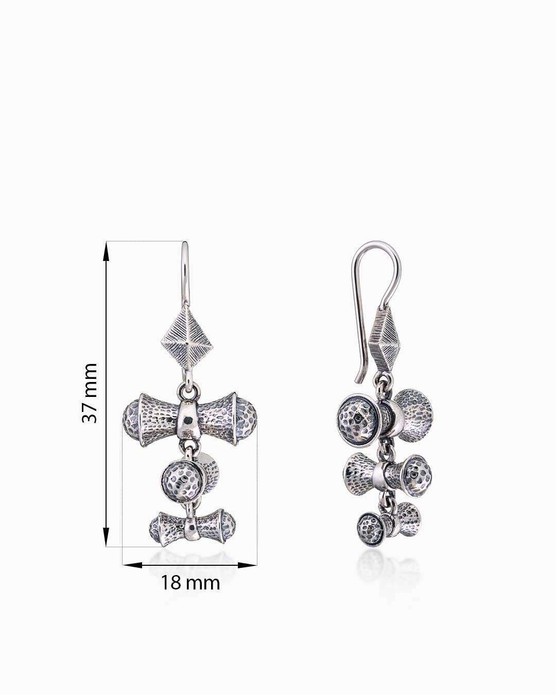 Серьги из серебра - фото 2