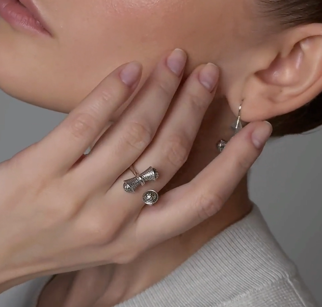 Кольцо из серебра | Ювелирные украшения Sarkissian - фото 9 d