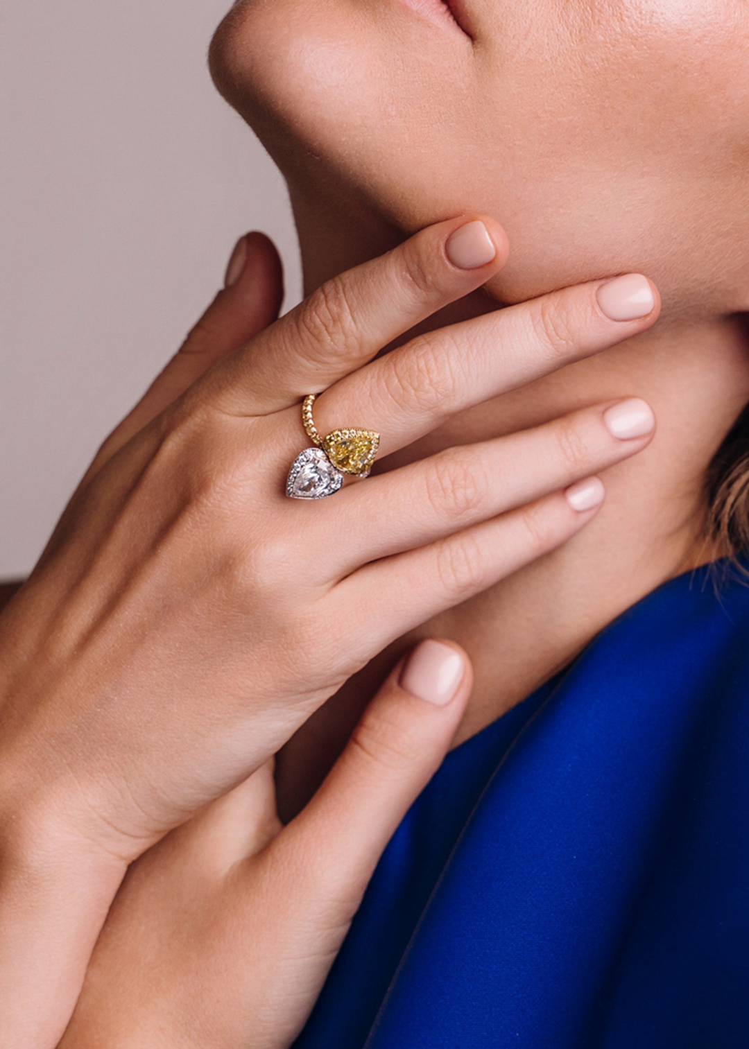 Бриллиантовое кольцо ”Лотос” - фото 2