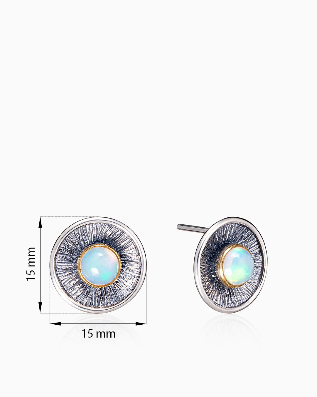 Серебряные серьги «Небесный Диск» | Ювелирные украшения Sarkissian - фото 12