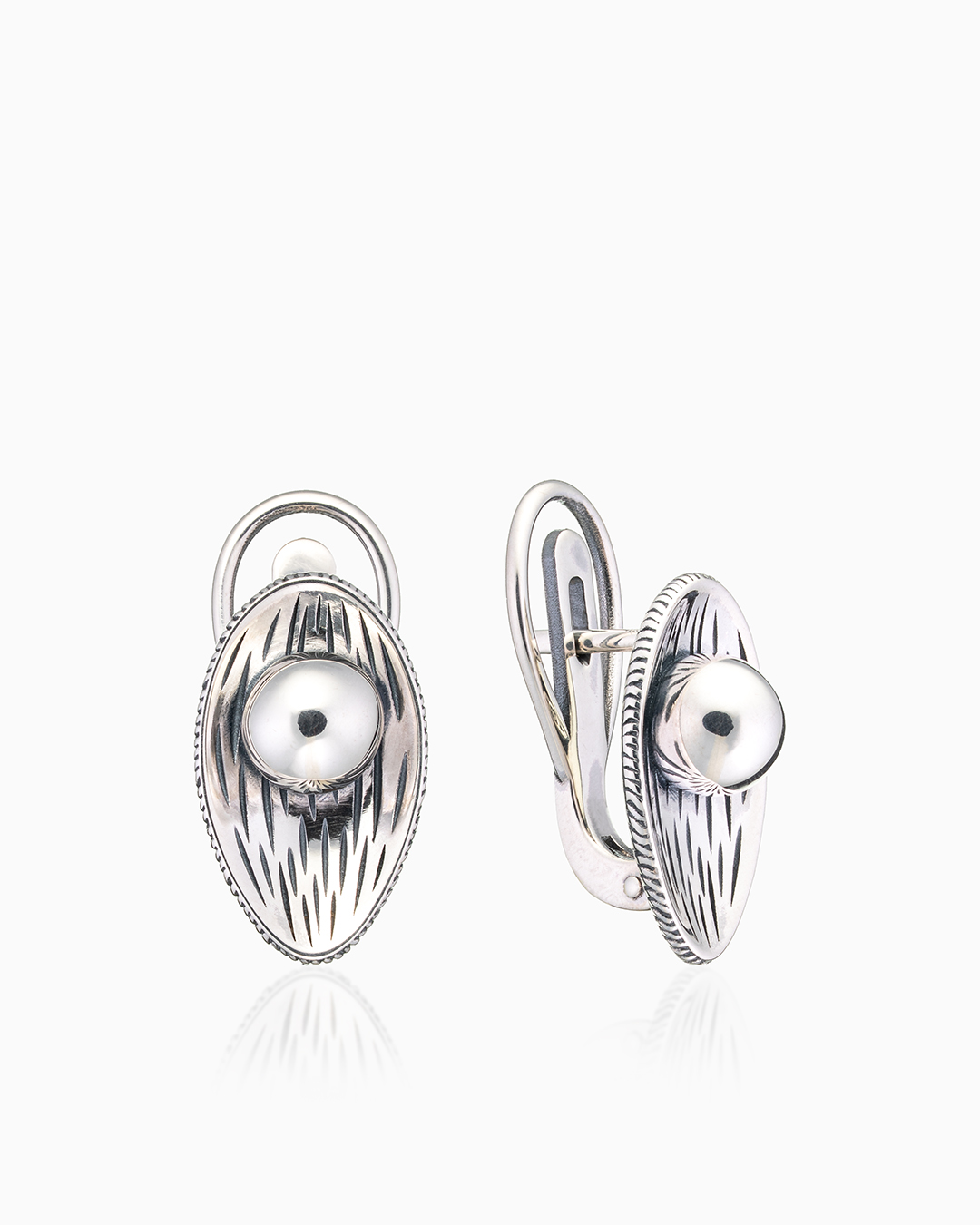 Серьги из серебра - фото 1