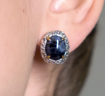 Серебряные серьги «Сателлит» | Ювелирные украшения Sarkissian - фото 5 d