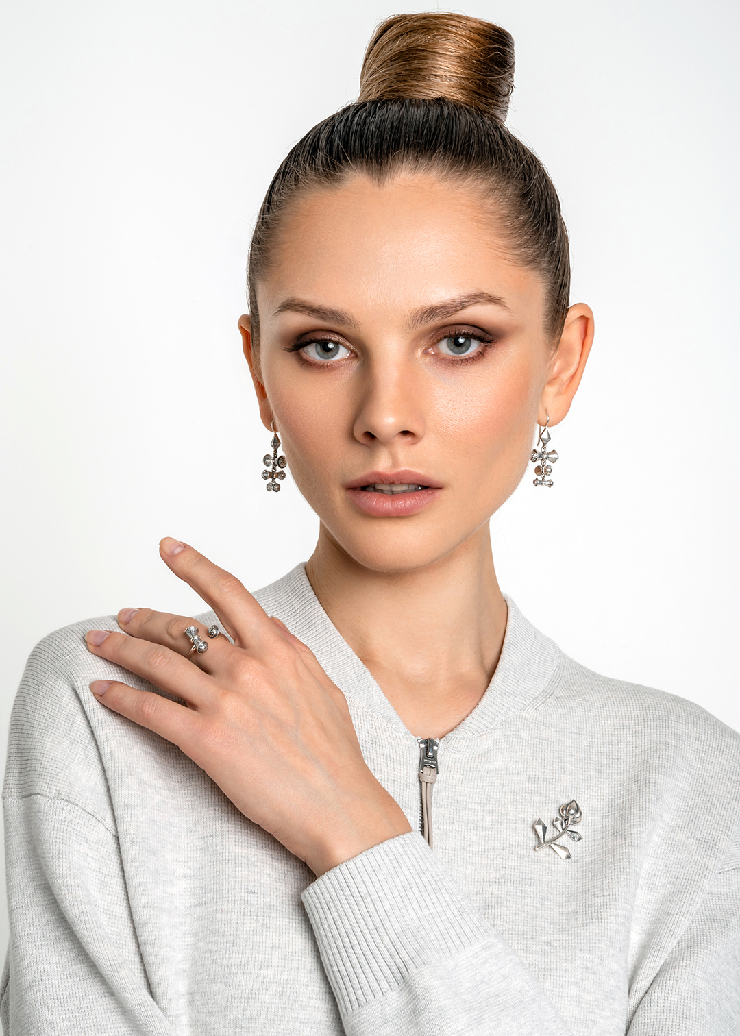 Серьги из серебра | Ювелирные украшения Sarkissian - фото 14