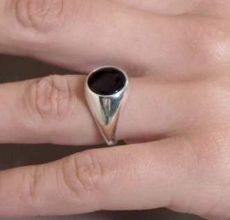 Серебряное кольцо «Аура» | Ювелирные украшения Sarkissian - фото 6 d