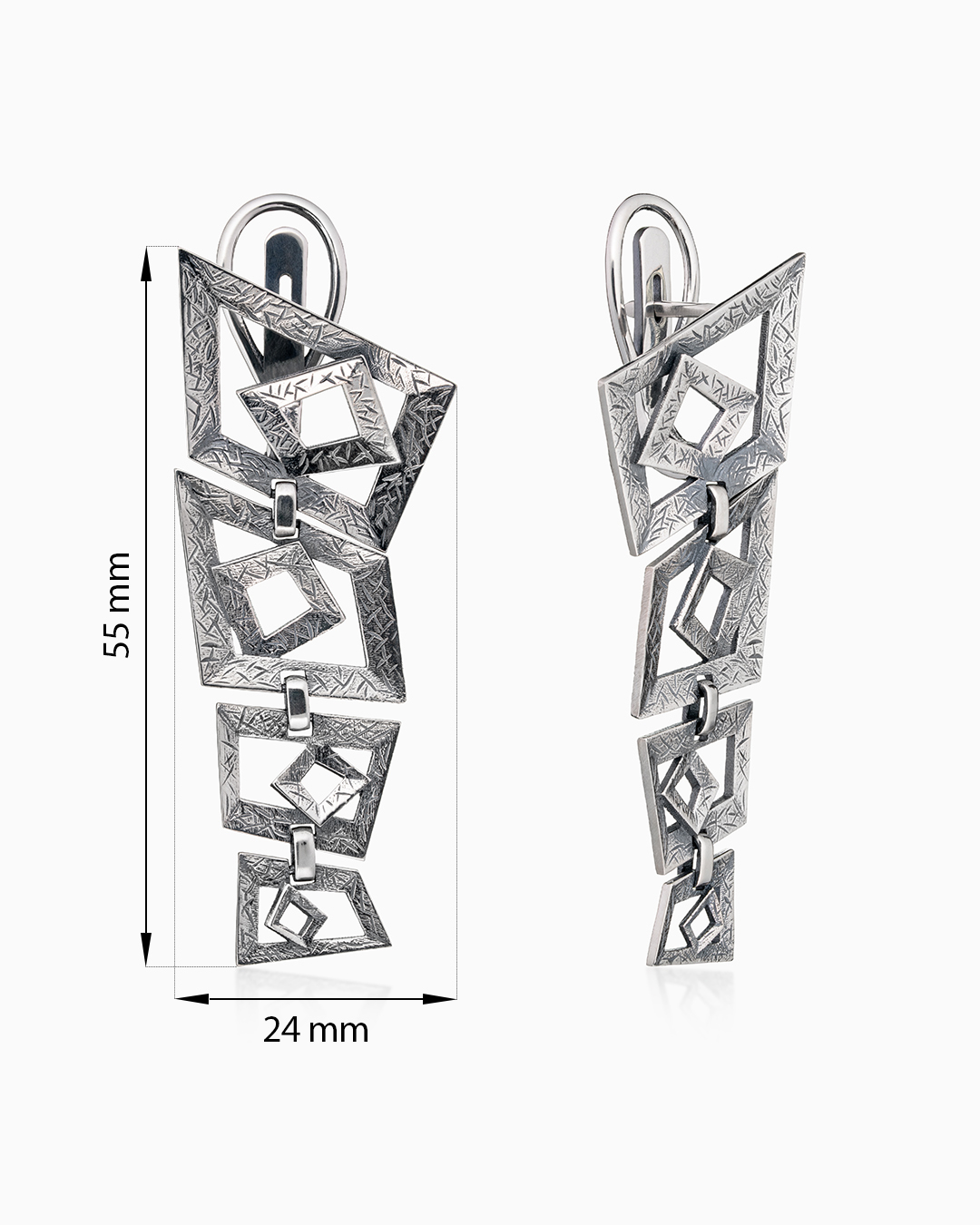 Серьги из серебра | Ювелирные украшения Sarkissian - фото 12