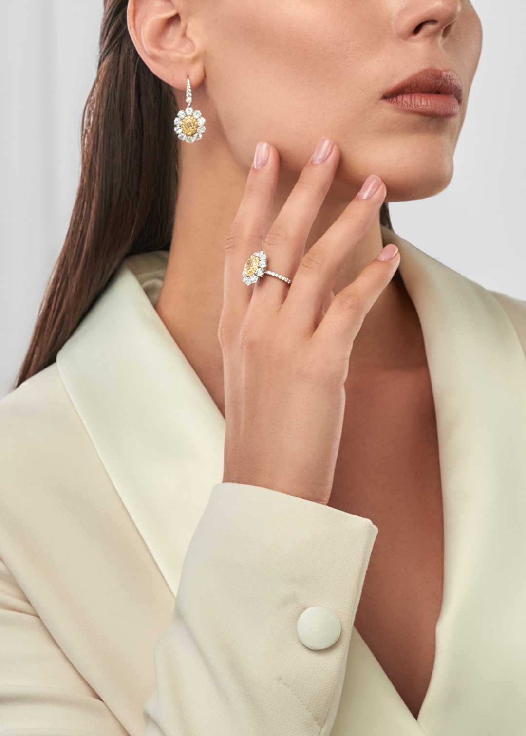 Кольцо из гарнитура ”Ромашки” | Ювелирные украшения Sarkissian - фото 11