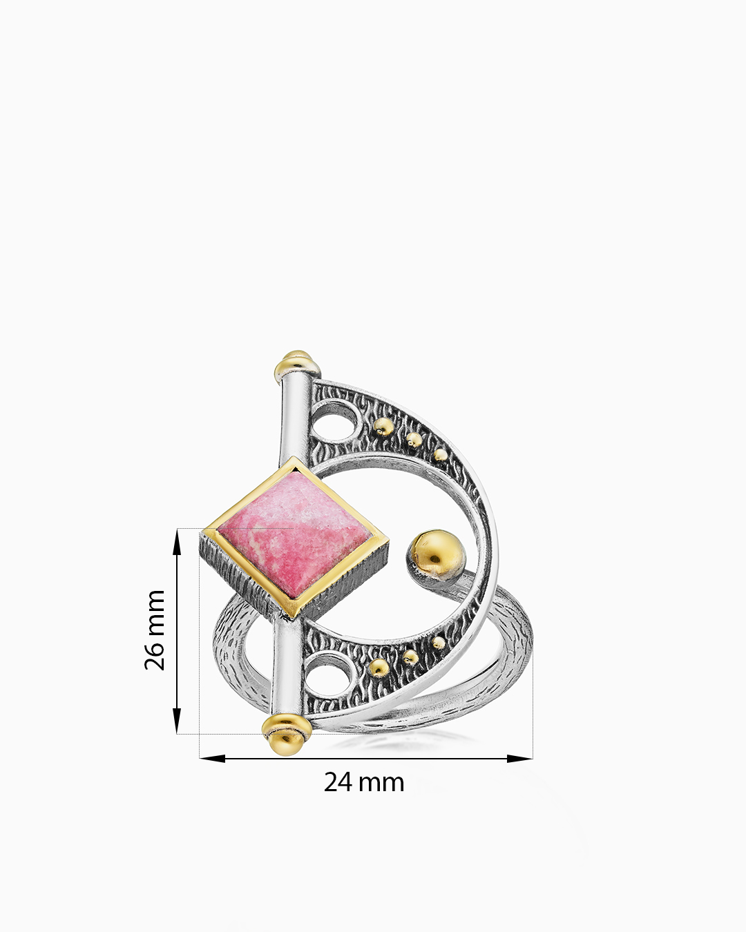 Серебряное кольцо с камнем тулит | Ювелирные украшения Sarkissian - фото 8