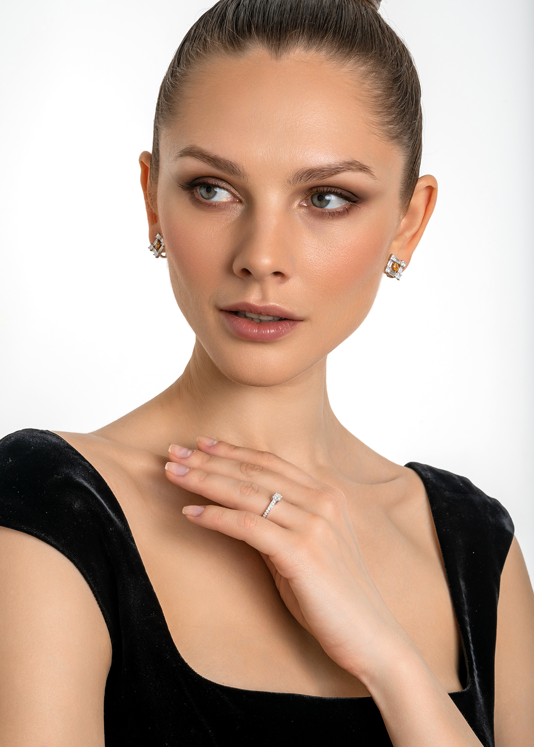 Кольцо из белого золота с бриллиантами | Ювелирные украшения Sarkissian - фото 12