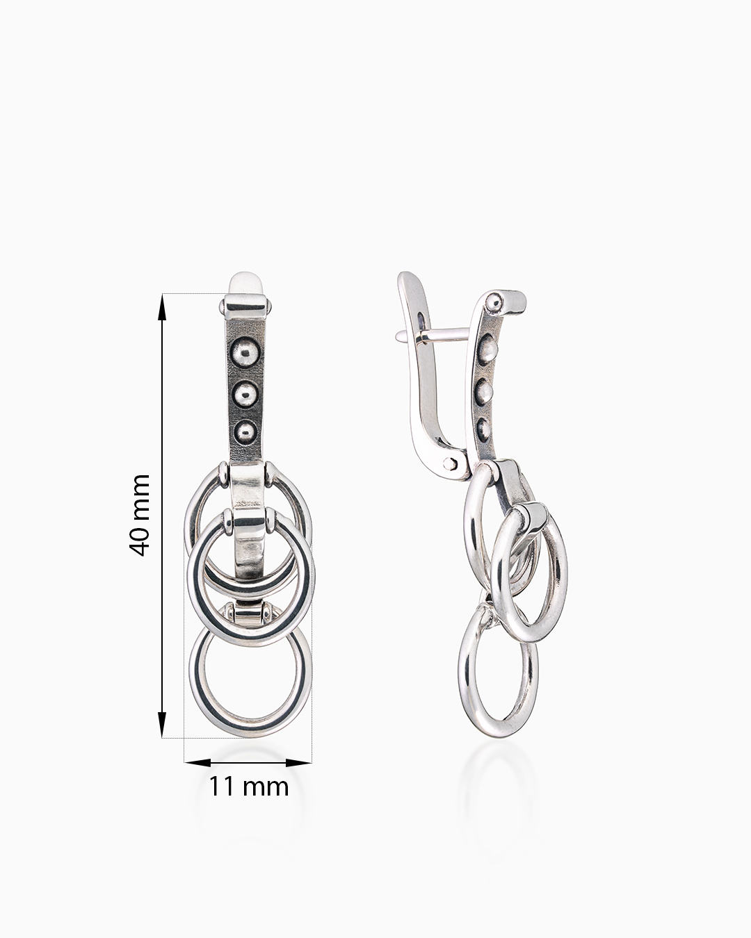 Серьги из серебра - фото 2