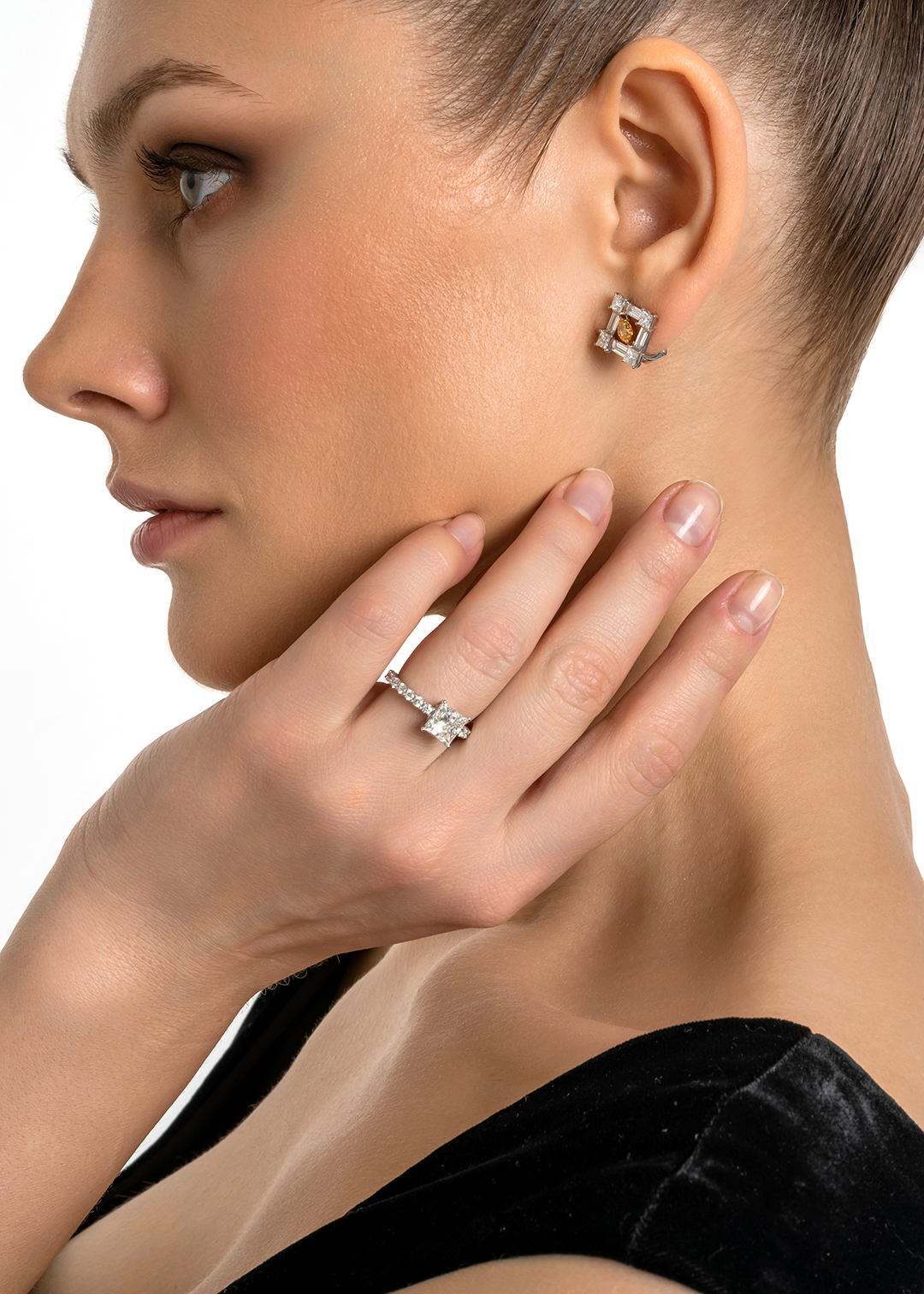 Кольцо из белого золота с бриллиантами | Ювелирные украшения Sarkissian - фото 13