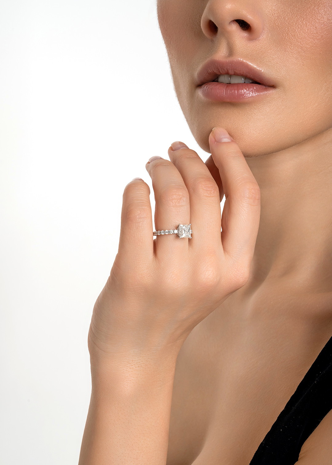 Кольцо из белого золота с бриллиантами | Ювелирные украшения Sarkissian - фото 12