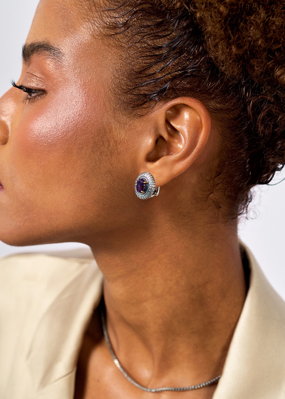 Серебряные серьги «Аметистовый закат» | Ювелирные украшения Sarkissian - фото 7