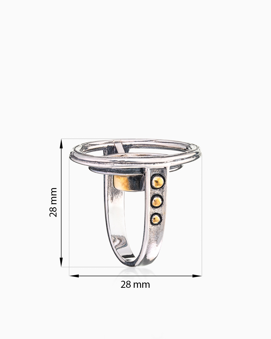 Кольцо из серебра с камнем лазурит | Ювелирные украшения Sarkissian - фото 8