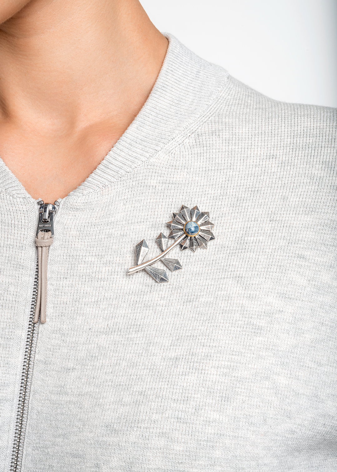 Брошь с петерситом - фото 2