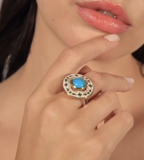 Кольцо из серебра | Ювелирные украшения Sarkissian - фото 4 d