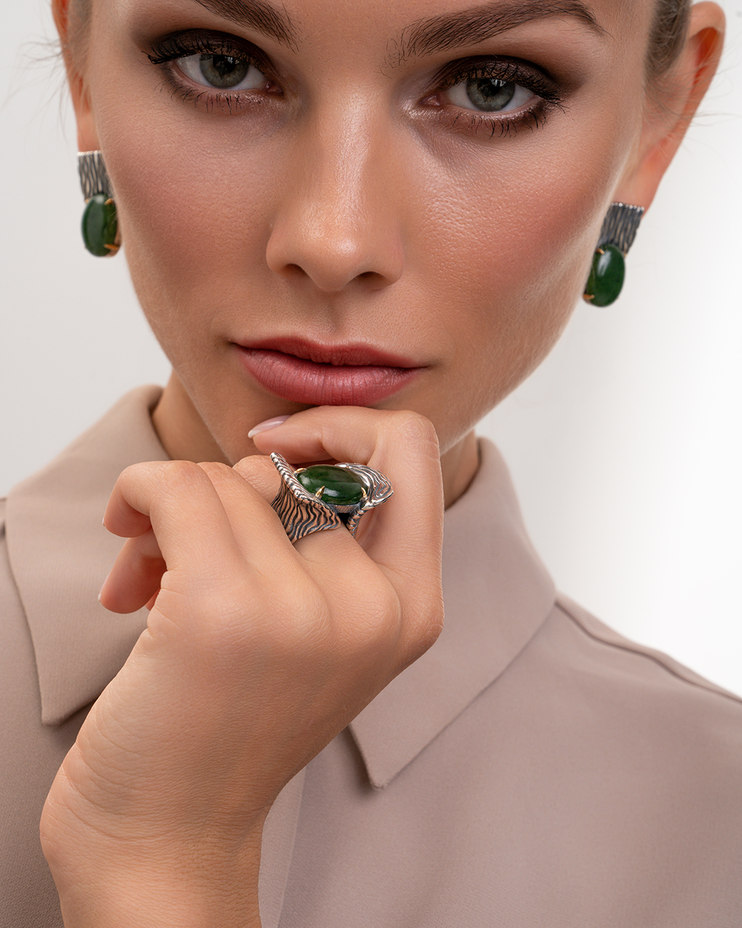 Серебряное кольцо «Завеса» | Ювелирные украшения Sarkissian - фото 11