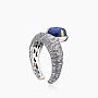 Кольцо из серебра с камнем лазурит | Ювелирные украшения Sarkissian - фото 3