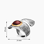 Серебряное кольцо «Мистический Гранат» | Ювелирные украшения Sarkissian - фото 4