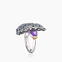 Кольцо из серебра с камнем аметист | Ювелирные украшения Sarkissian - фото 3