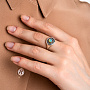 Кольцо из серебра с камнем опал | Ювелирные украшения Sarkissian - фото 2