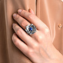 Кольцо из серебра с камнем лазурит | Ювелирные украшения Sarkissian - фото 3