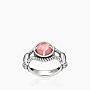 Кольцо из серебра с камнем родохрозит | Ювелирные украшения Sarkissian - фото 2