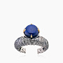 Кольцо из серебра с камнем лазурит | Ювелирные украшения Sarkissian - фото 2
